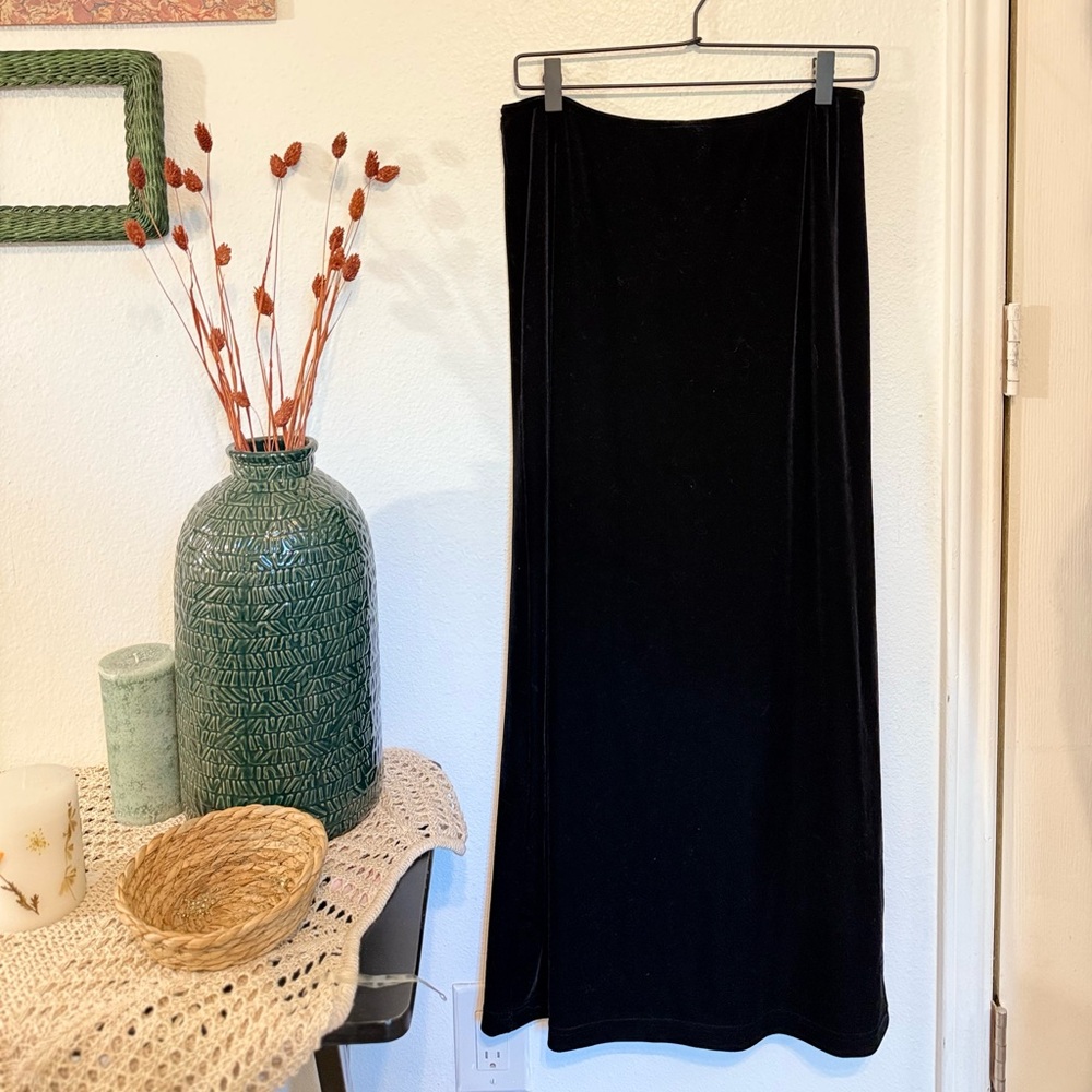 Express Black Maxi Skirt